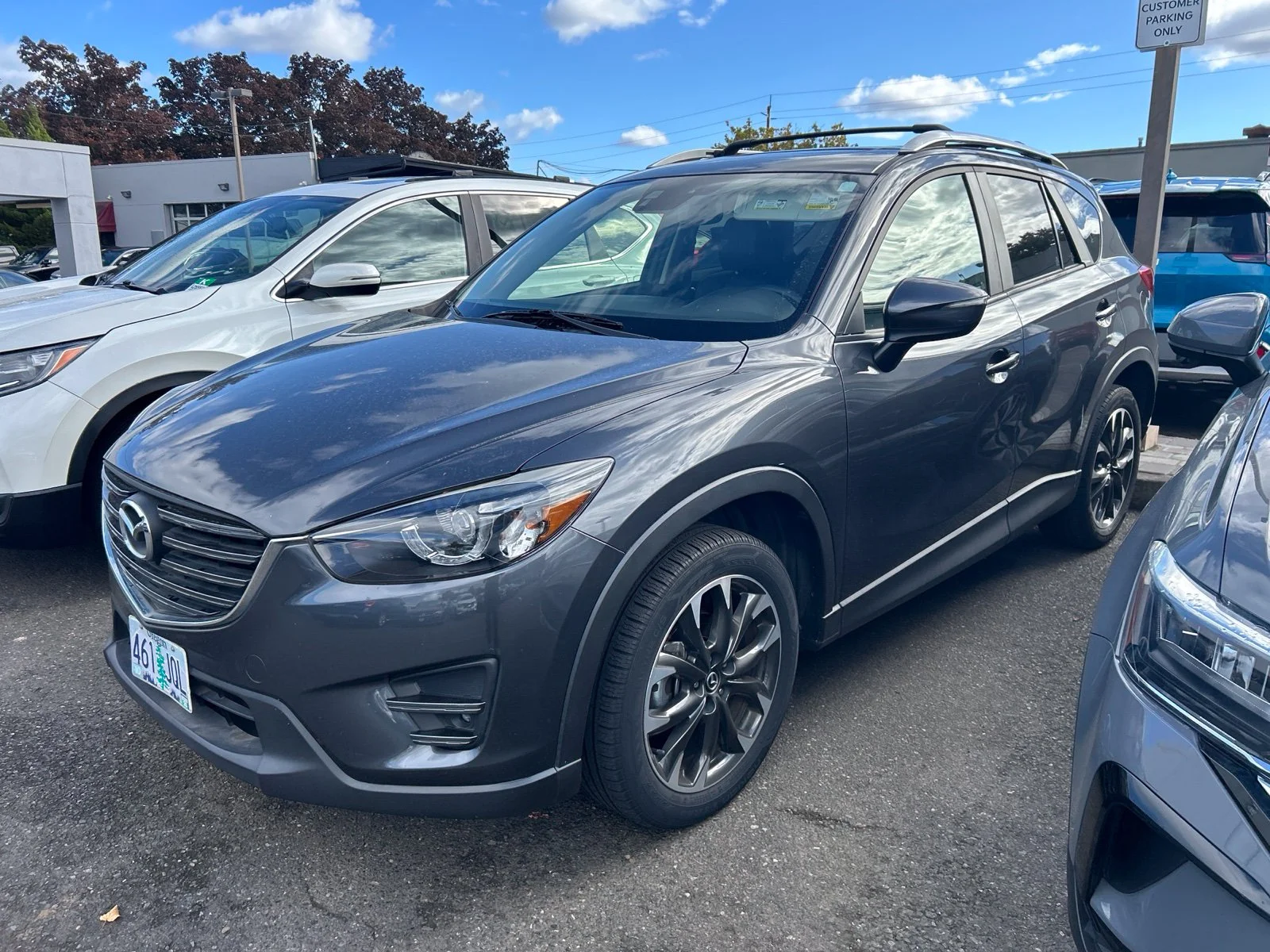 Used 2016 Meteor Gray Mica Mazda Grand Touring image 1