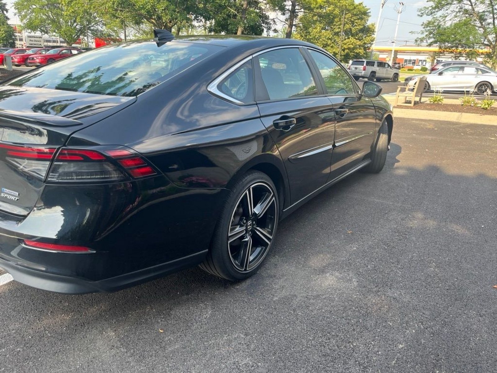 Certified Used 2023 Crystal Black Pearl Honda Sport image 6