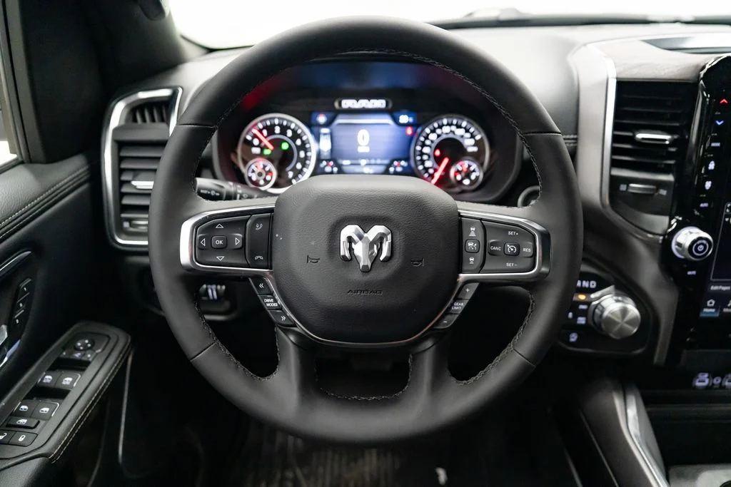 New 2026 Bright White Clear-Coat Exterior Paint RAM Laramie image 15