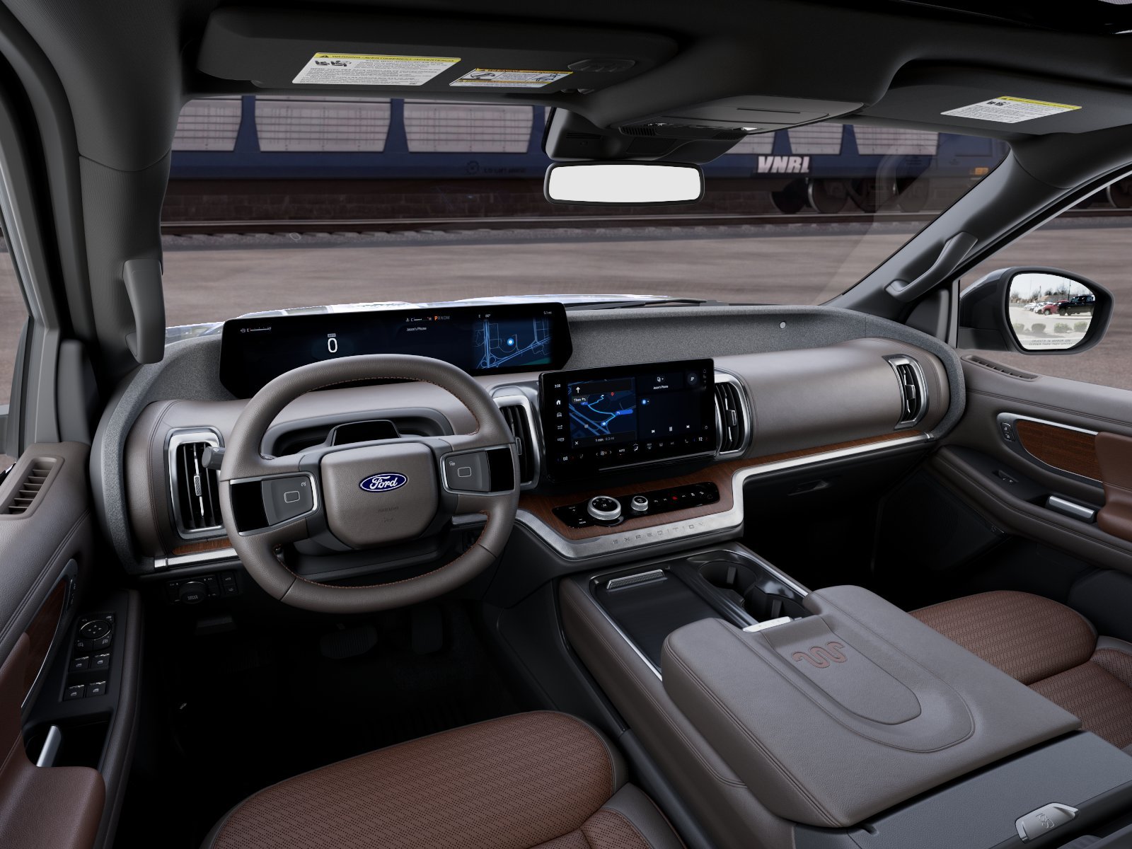 New 2027 Agate Black Metallic Ford King Ranch® image 9