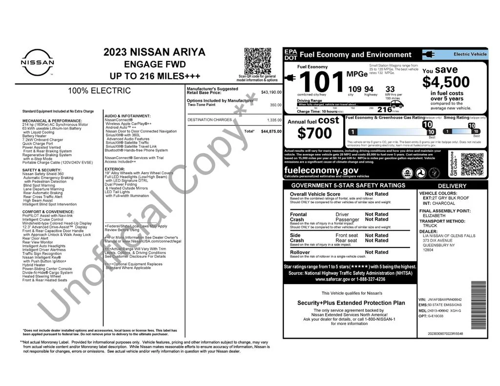 Used 2023 Gray Nissan ENGAGE image 16
