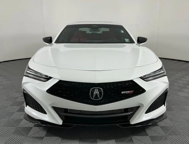 Certified Used 2025 Platinum White Pearl Acura Type S image 2