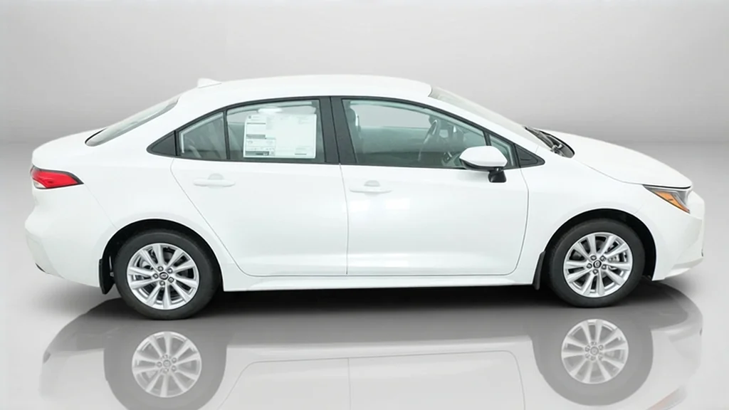 New 2027 Wind Chill Pearl Toyota LE image 7
