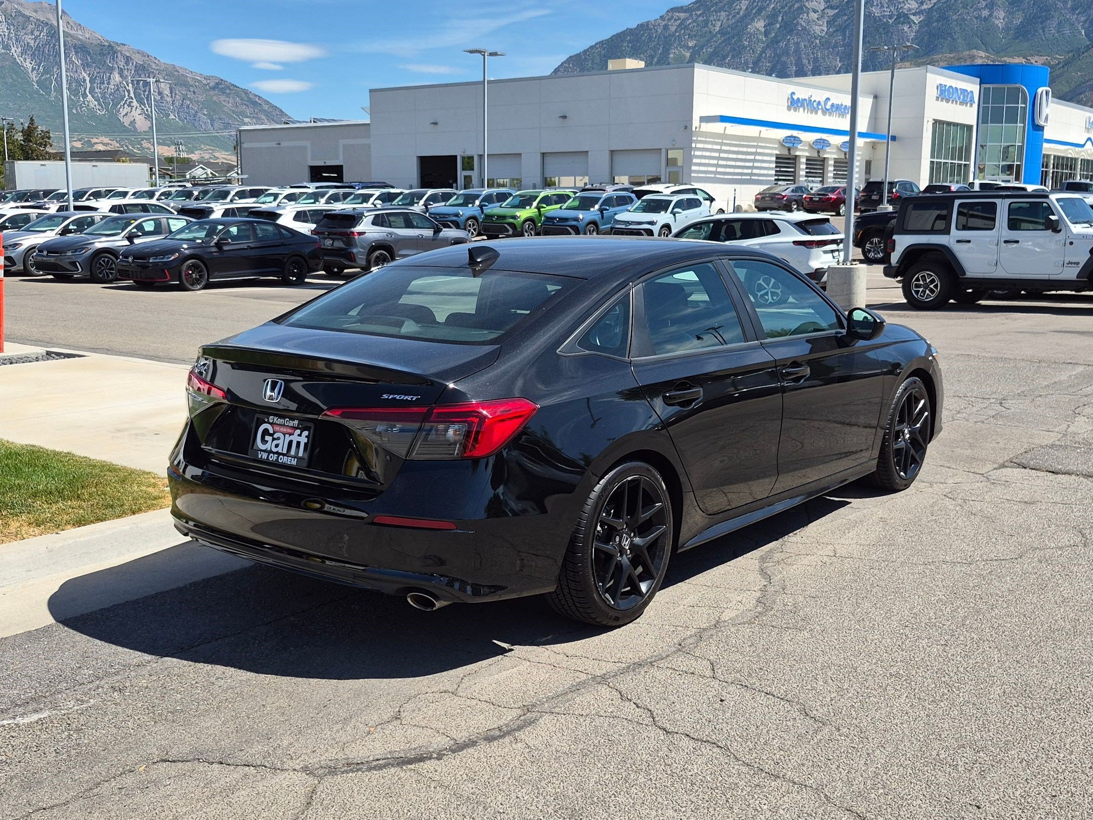 Used 2023 Crystal Black Pearl Honda Sport image 3