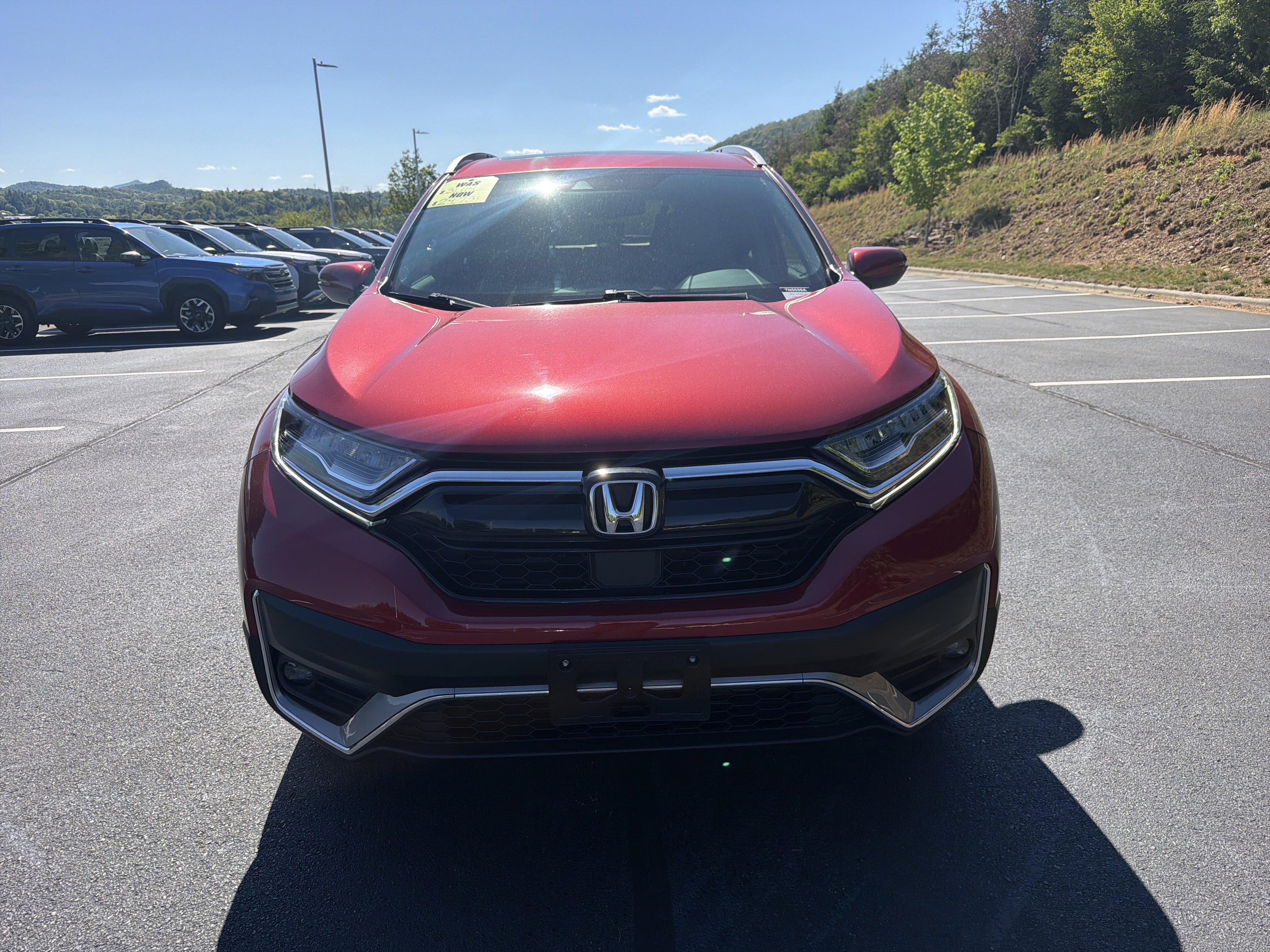 Used 2021 Radiant Red Metallic Honda Touring image 2