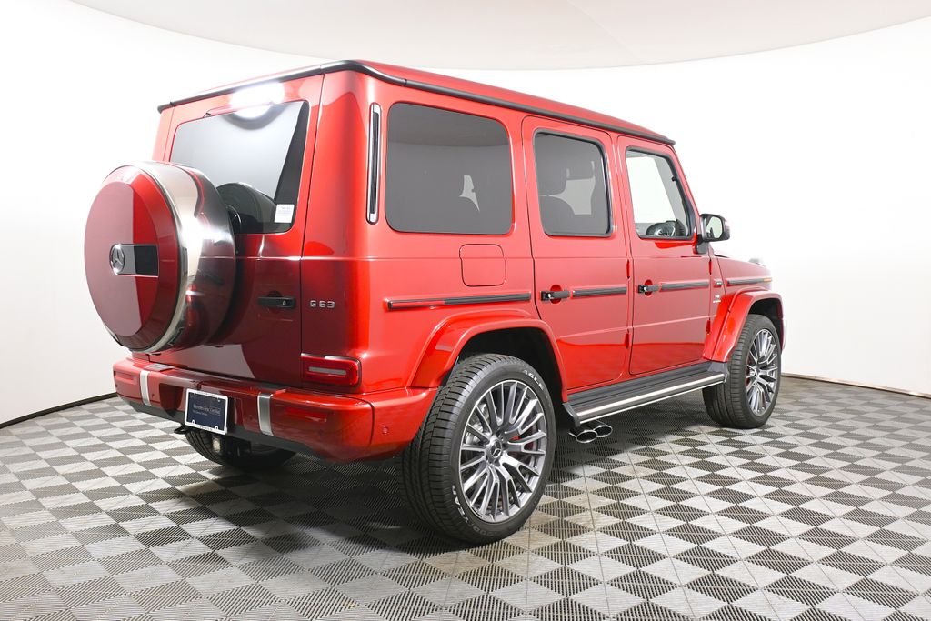 Certified Used 2025 MANUFAKTUR Cardinal Red Metallic Mercedes-Benz G 63 AMG® image 7
