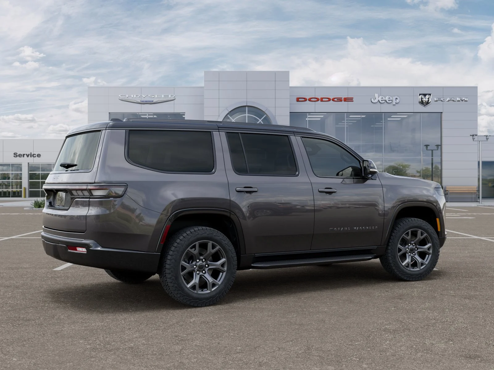 New 2026 Baltic-Gray Metallic Clear-Coat Exterior Paint Jeep Upland image 4
