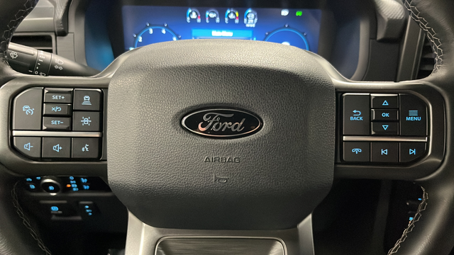 Used 2024 Antimatter Blue Metallic Ford XLT image 14