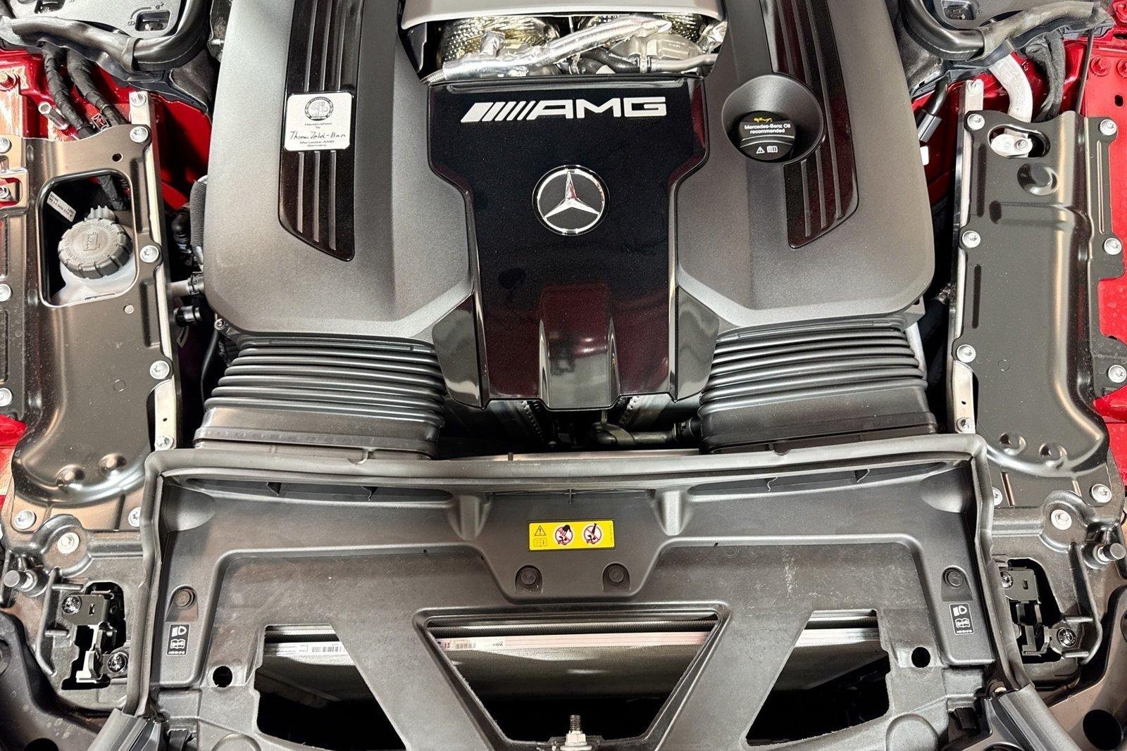 New 2026 Manufaktur Patagonia Red Metallic Mercedes-Benz AMG® SL 55 image 26