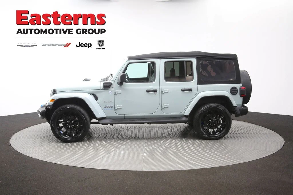 Used 2023 Gray Jeep Sahara 4xe image 58