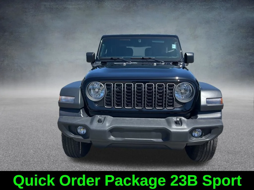Certified Used 2025 Black Jeep Sport image 9