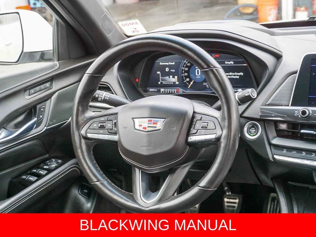 Used 2022 Summit White Cadillac V-Series image 16