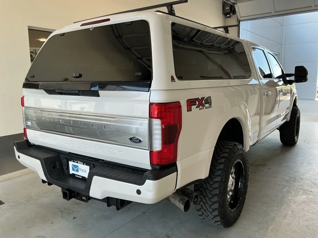 Used 2019 White Platinum Clearcoat Metallic Ford Limited image 6