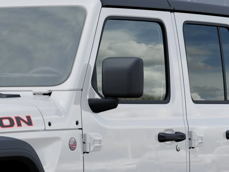 New 2026 Bright White Clear-Coat Exterior Paint Jeep Rubicon image 39