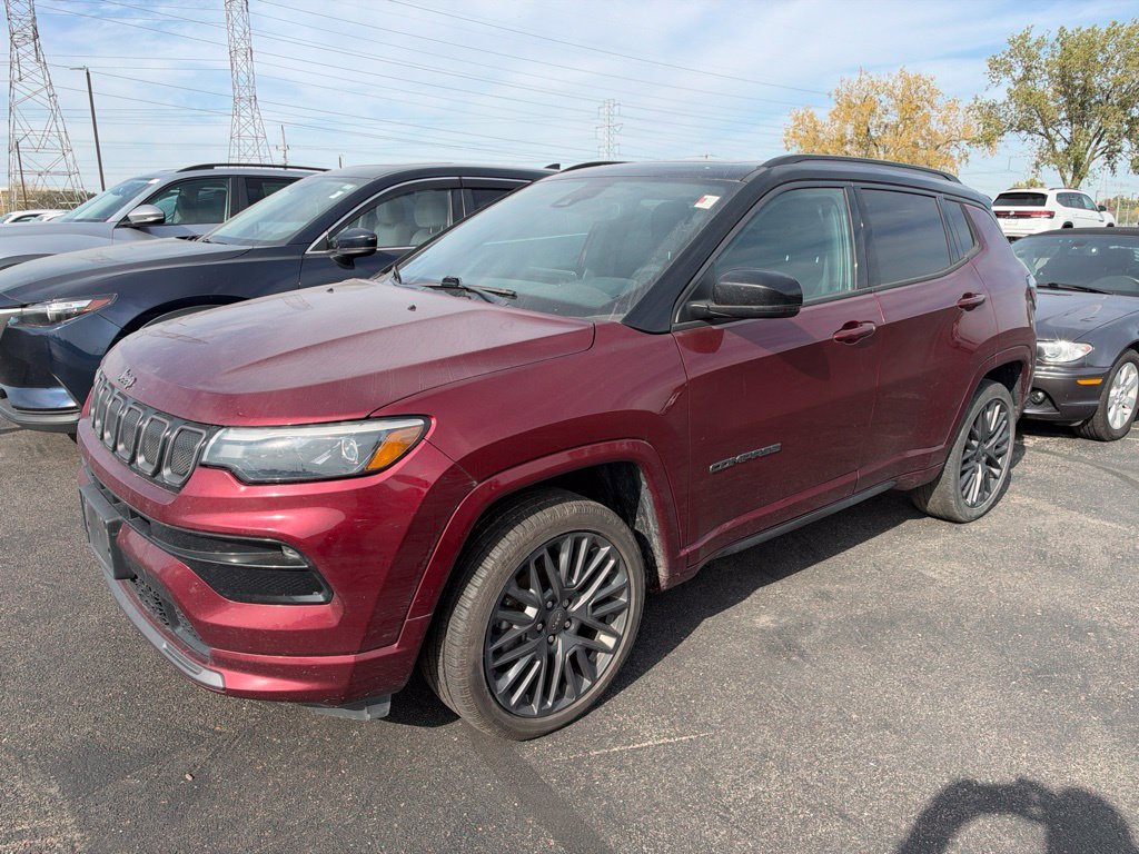 Used 2022 Red Jeep High Altitude image 1