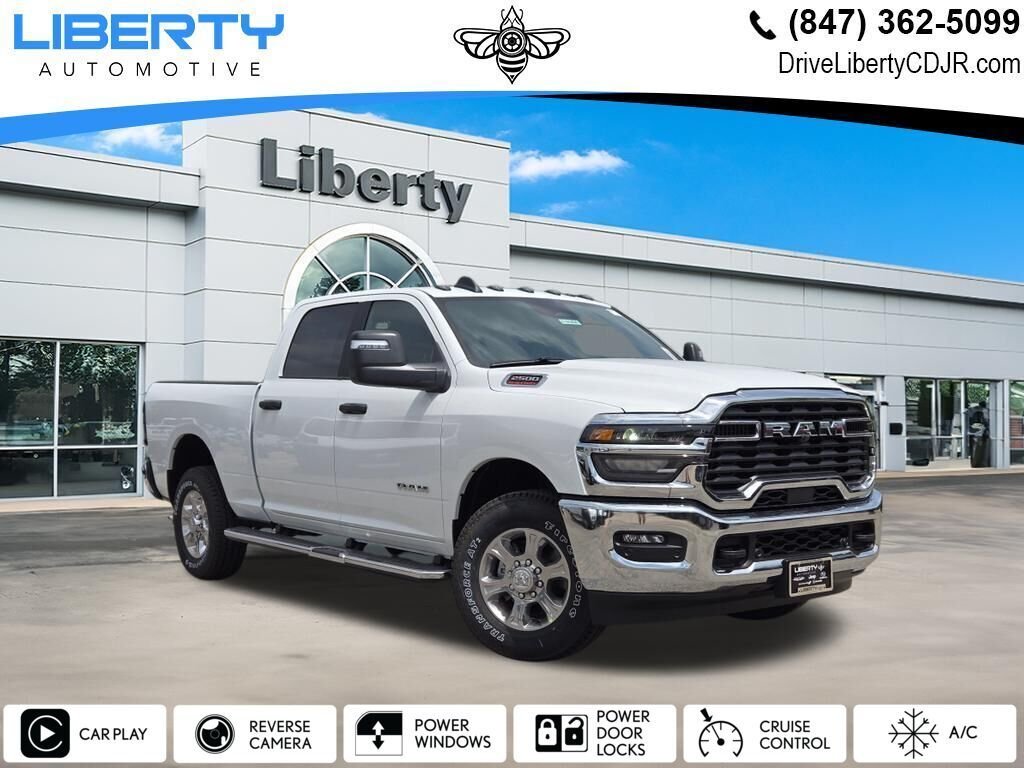 New 2026 Bright White Clear-Coat Exterior Paint RAM Big Horn image 1