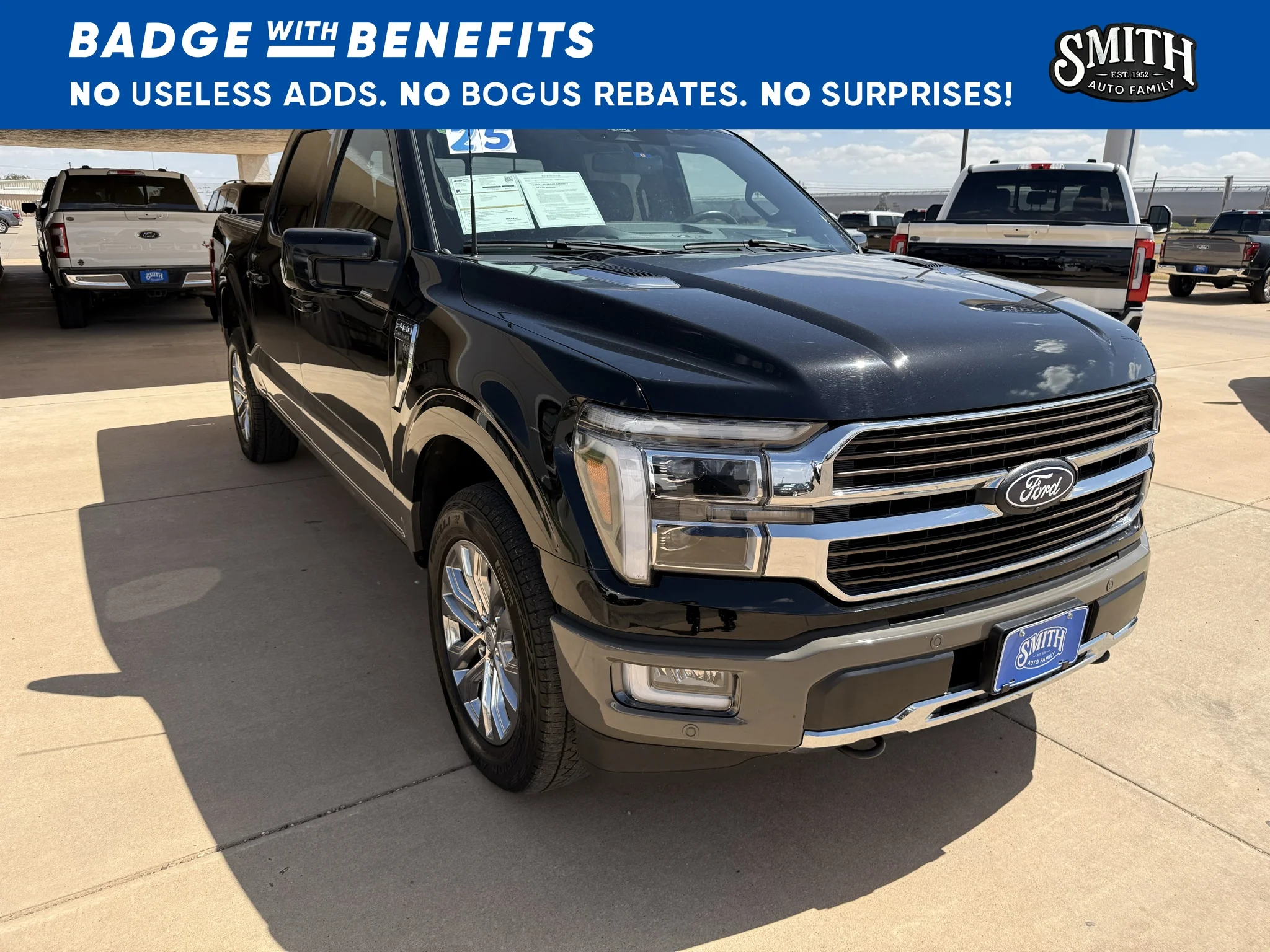 Certified Used 2025 Agate Black Metallic Ford King Ranch image 17