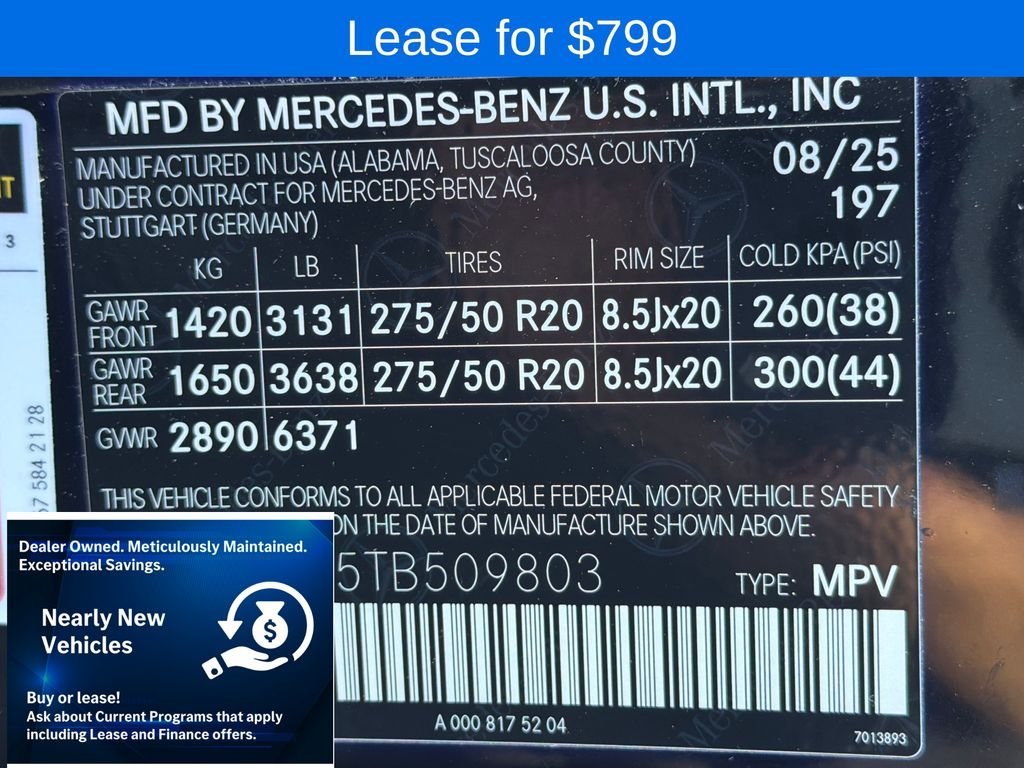 Used 2026 Obsidian Black Metallic Mercedes-Benz GLE 350 image 28