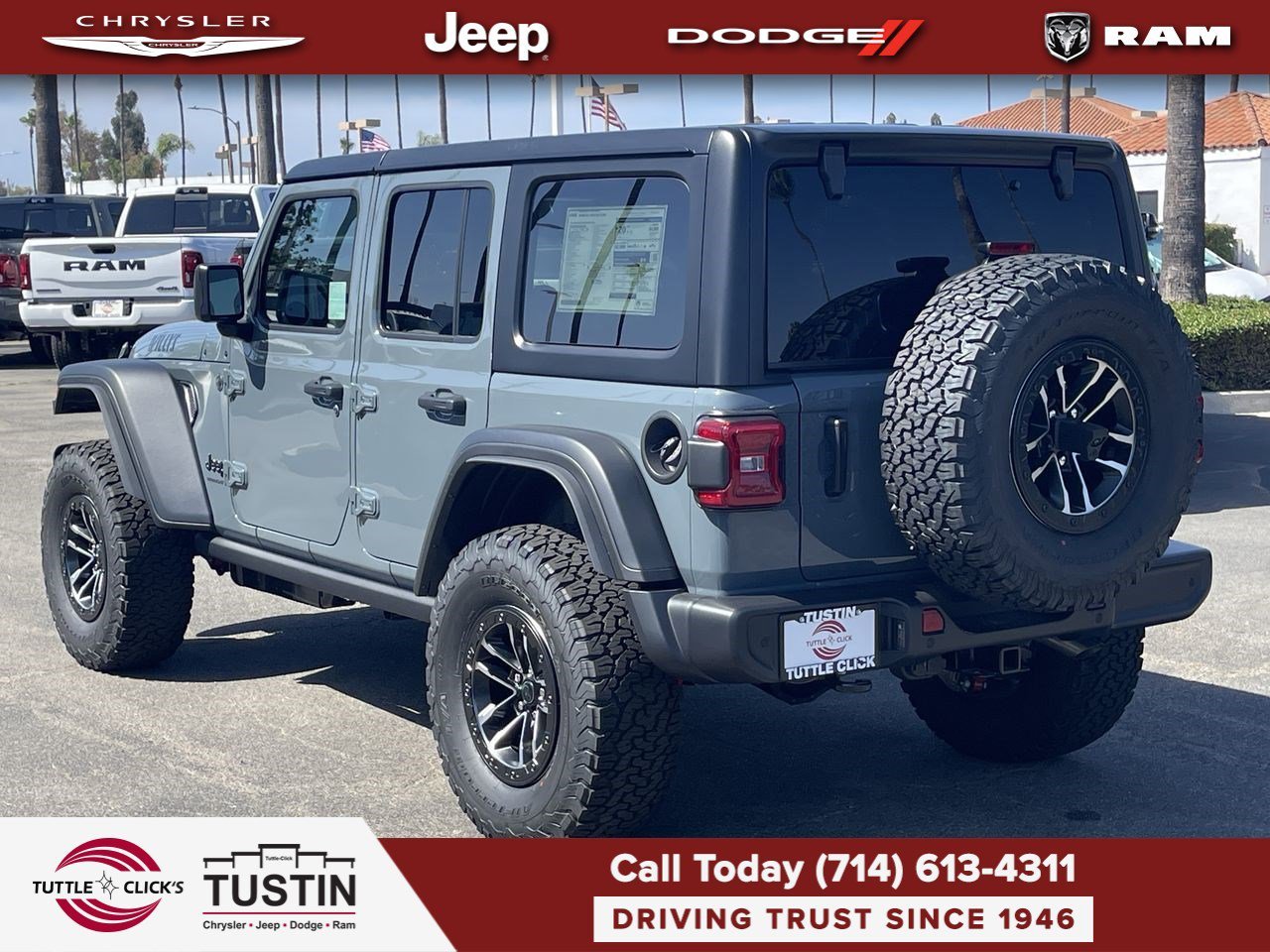 New 2026 Anvil Clear-Coat Exterior Paint Jeep Willys image 4
