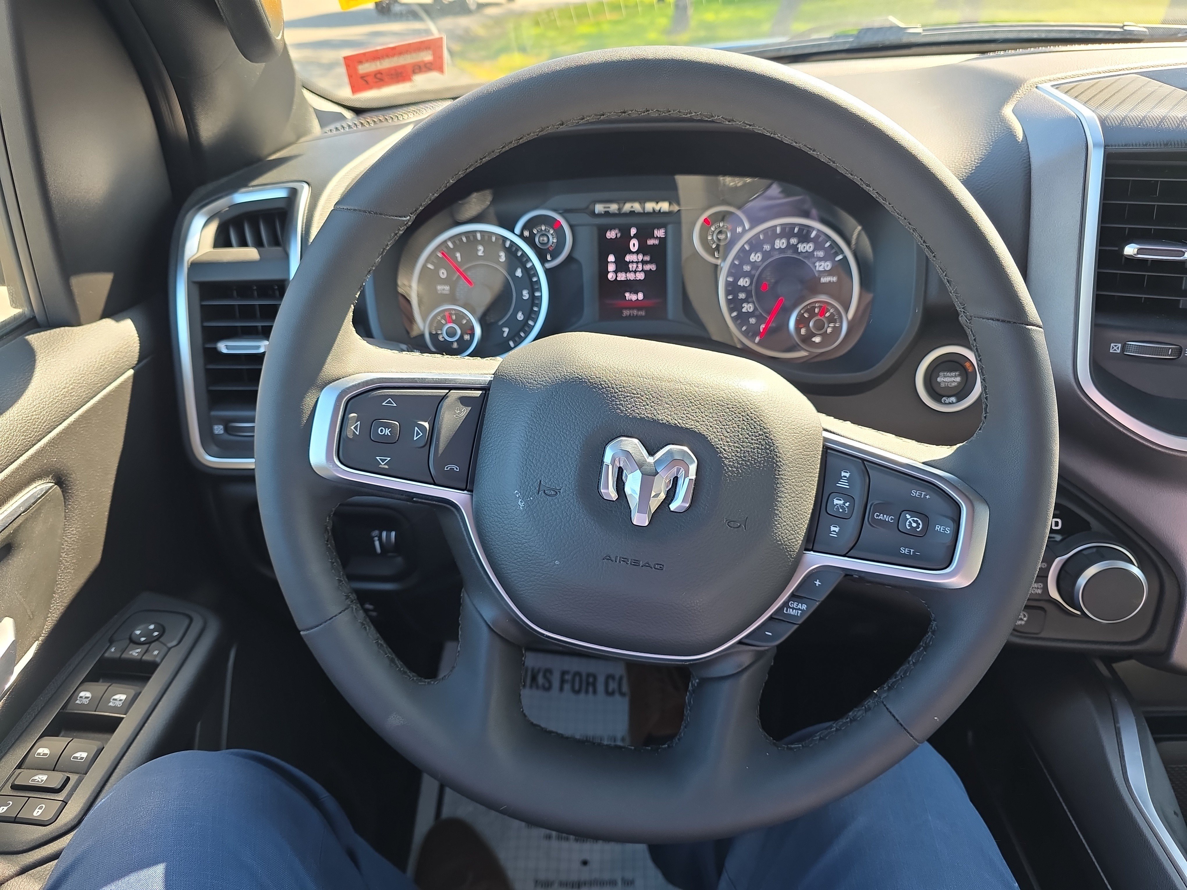 Used 2025 Hydro Blue Pearlcoat Ram Big Horn image 13