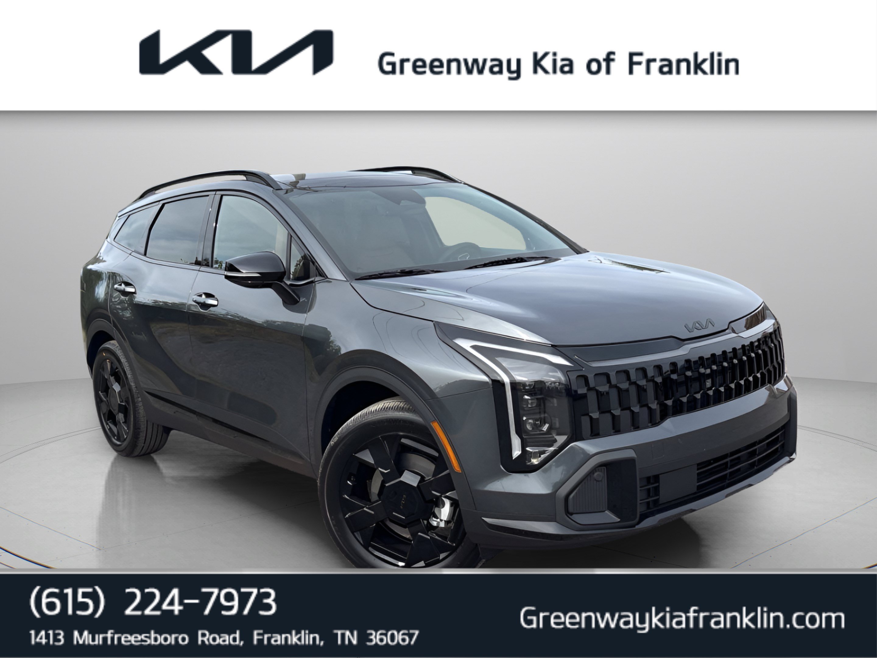 New 2027 Gravity Gray Kia X-Line image 1