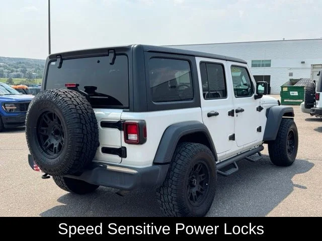 Used 2020 Silver Jeep Unlimited Sport S image 6