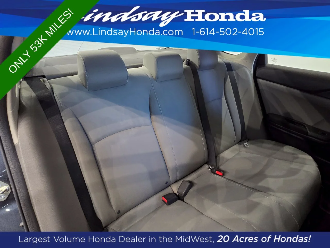 Used 2017 Cosmic Blue Metallic Honda LX image 8