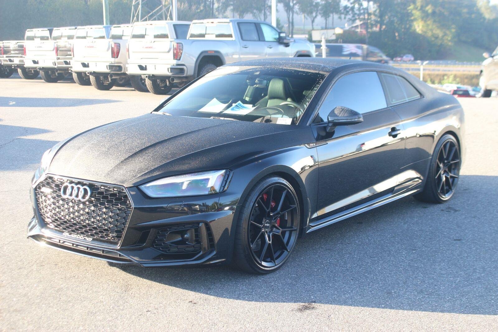 Used 2018 Black Audi 2.9 TFSI quattro tiptronic image 3