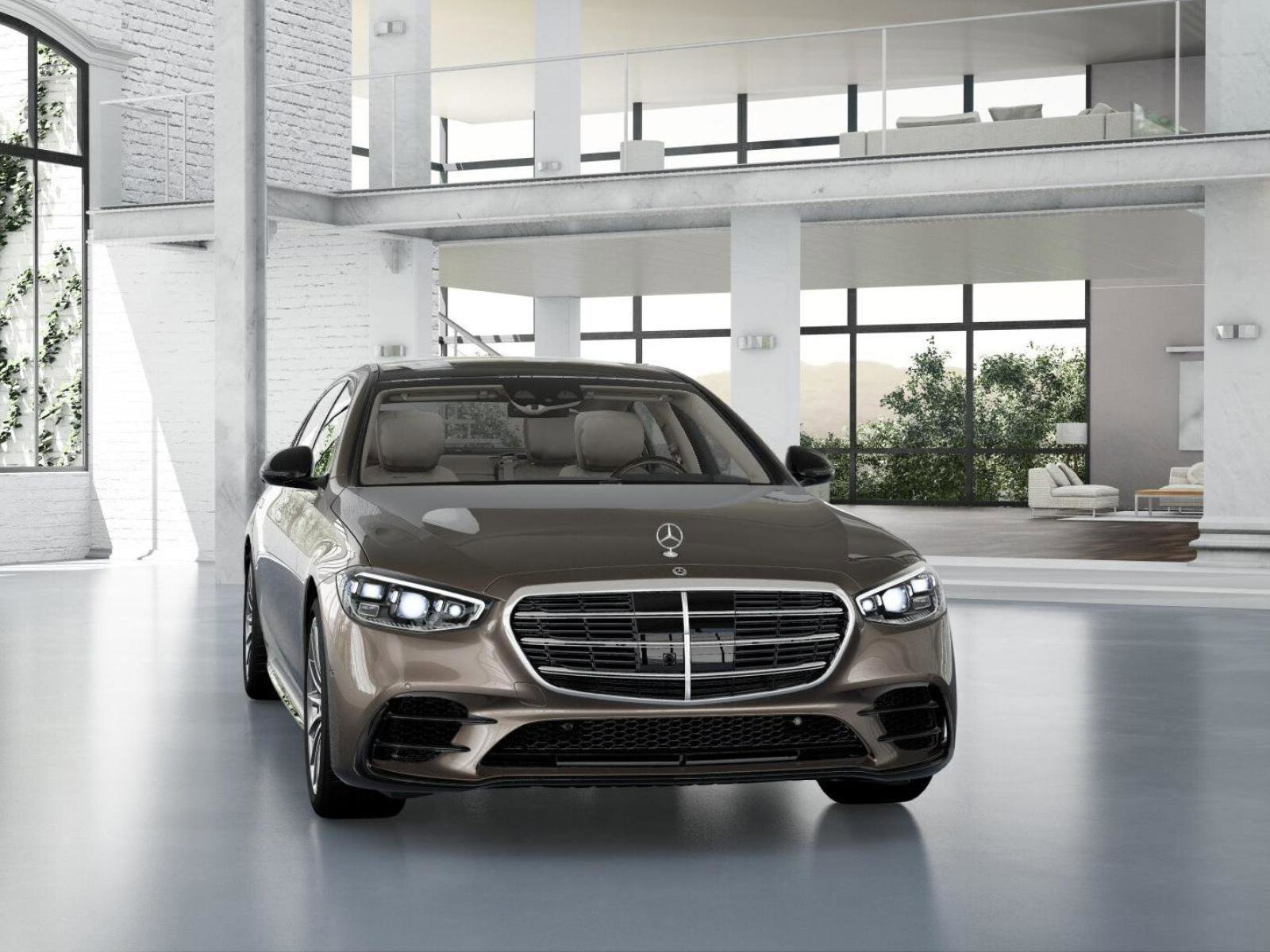 New 2026 Sonoran Brown Metallic Mercedes-Benz S 580 image 51
