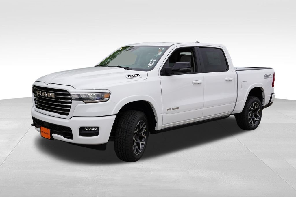 New 2026 Bright White Clear-Coat Exterior Paint RAM Laramie image 7