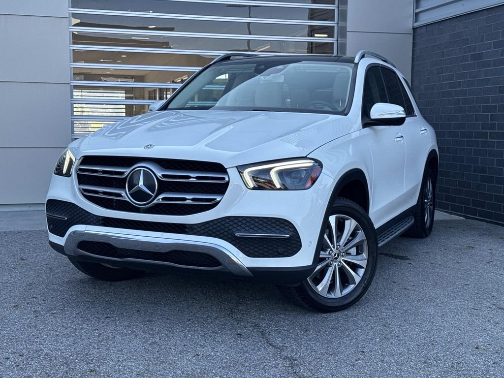 Used 2020 White Mercedes-Benz GLE 350 image 1