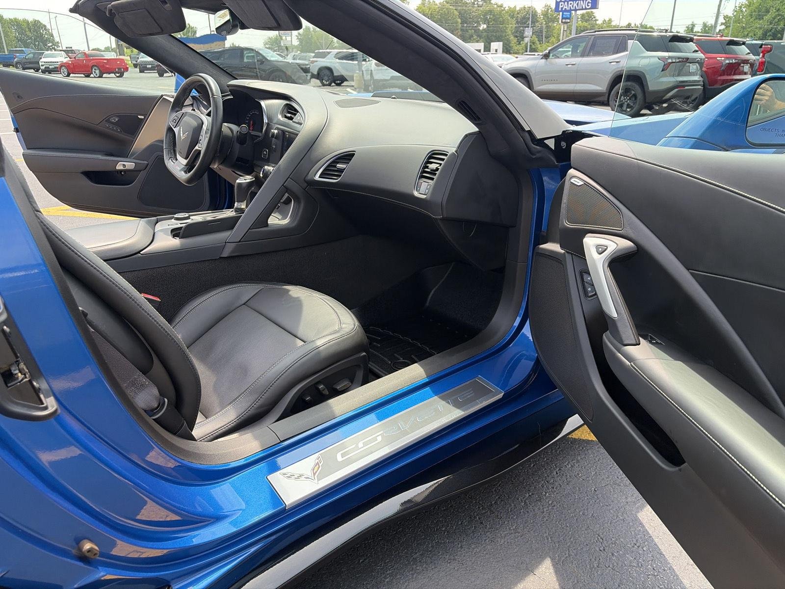 Used 2015 LAGUNA BLUE TINTCOAT Chevrolet Z06 3LZ image 13