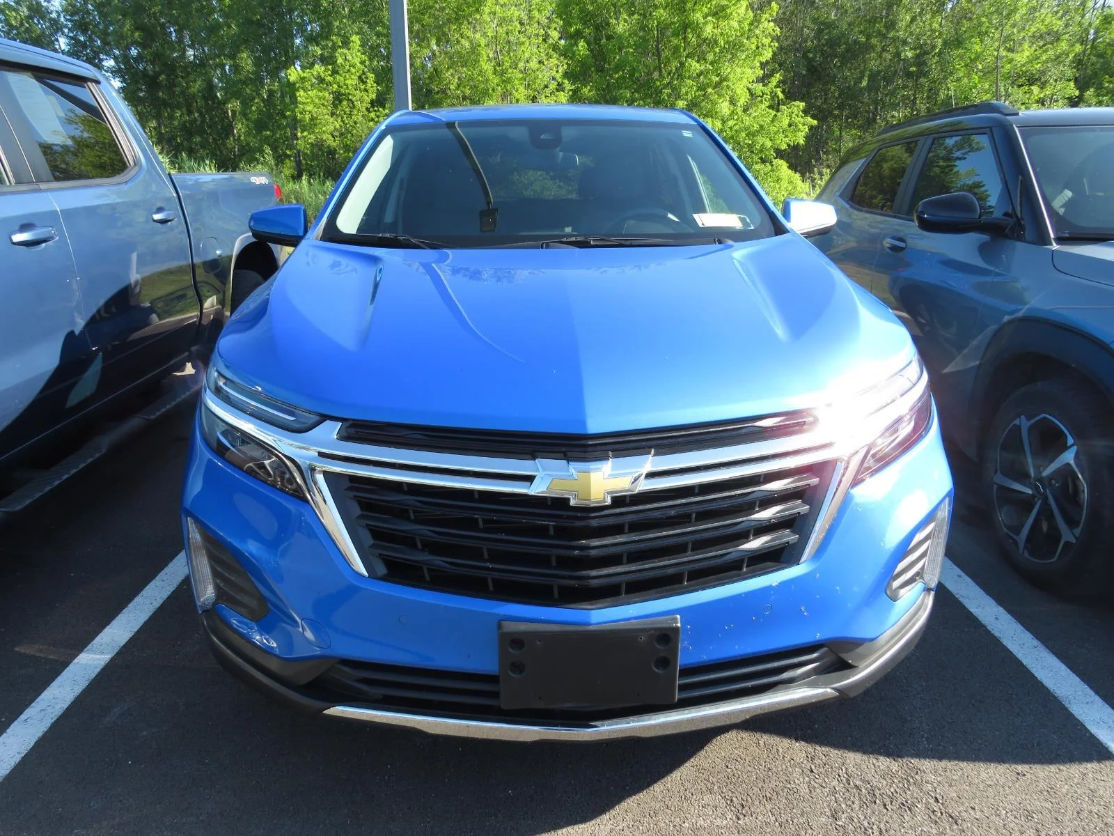 Used 2024 Riptide Blue Metallic Chevrolet LT image 4
