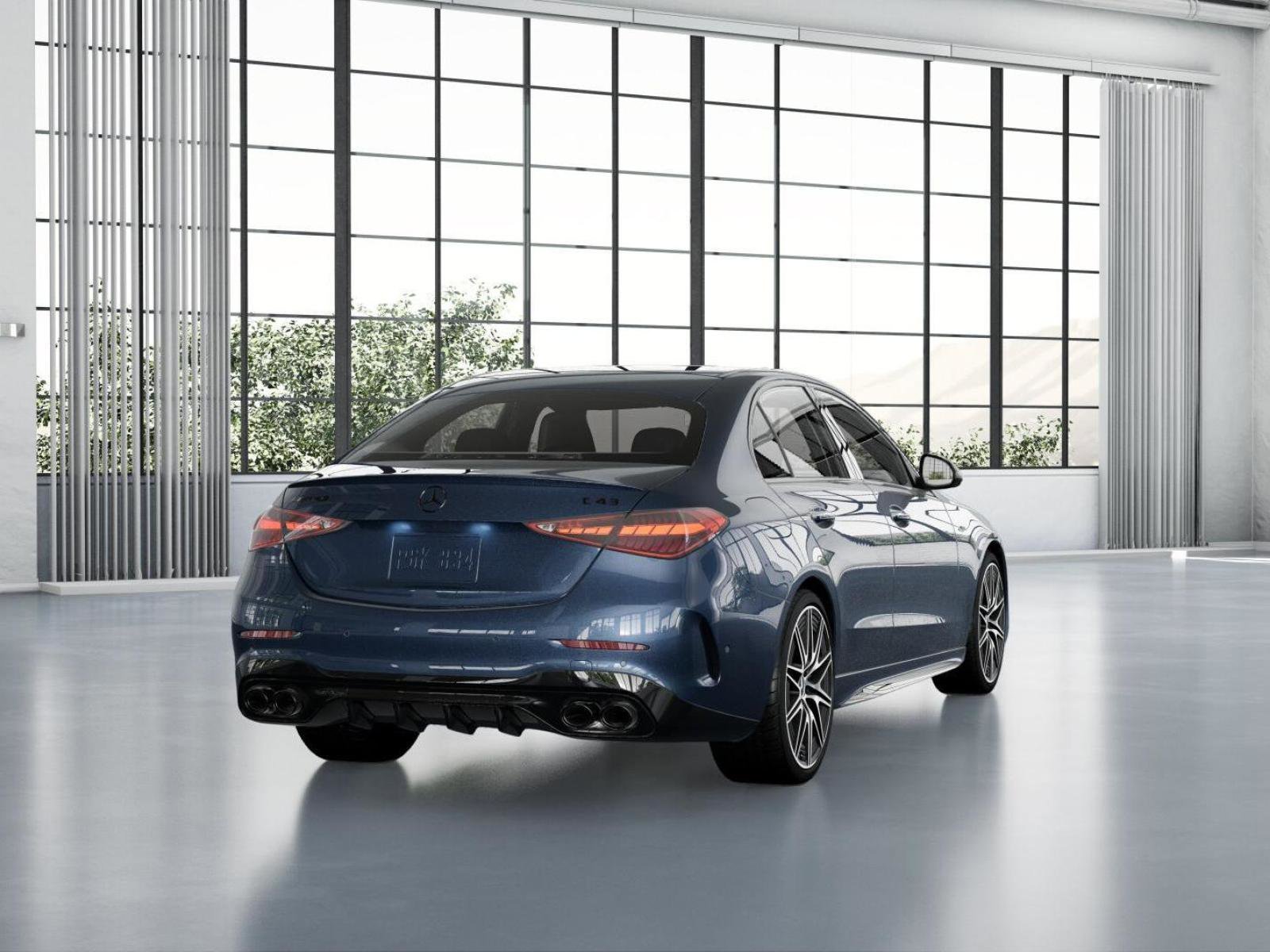 New 2026 Twilight Blue Metallic Mercedes-Benz AMG® C 43 4MATIC® Sedan image 23