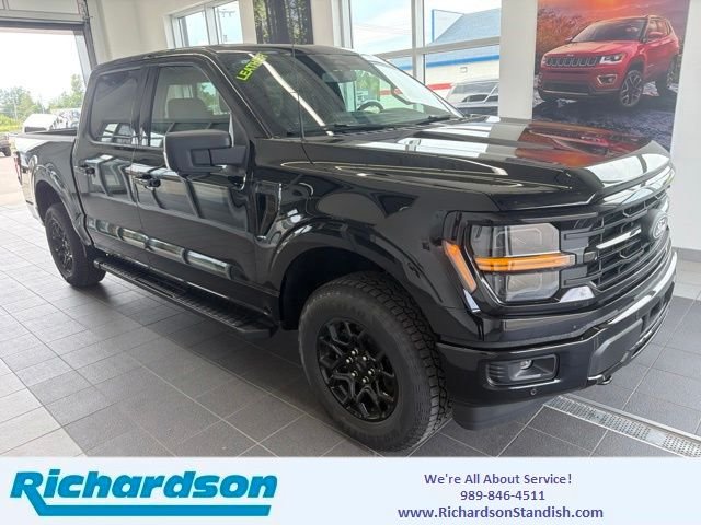 New 2026 Agate Black Metallic Ford XLT image 1