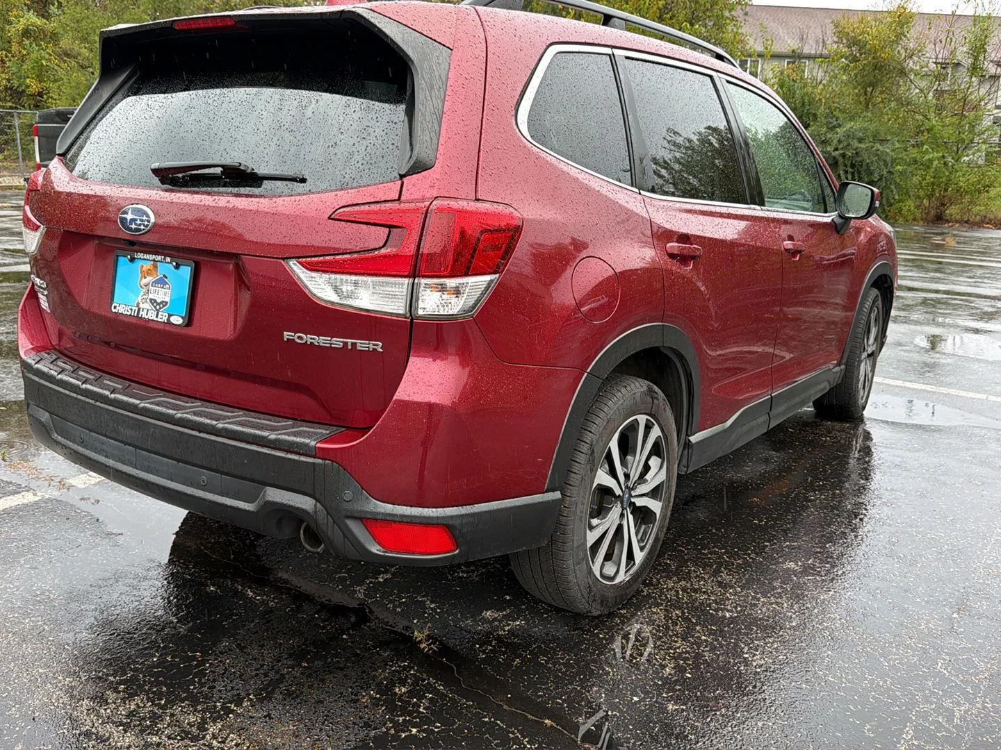 Used 2020 Crimson Red Pearl Subaru Limited image 5