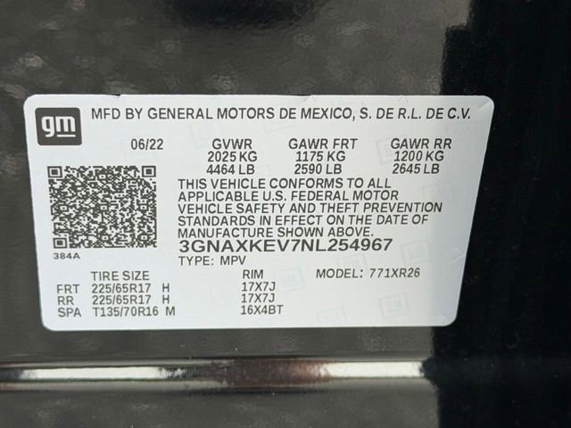 Used 2022 Mosaic Black Metallic Chevrolet LT image 22