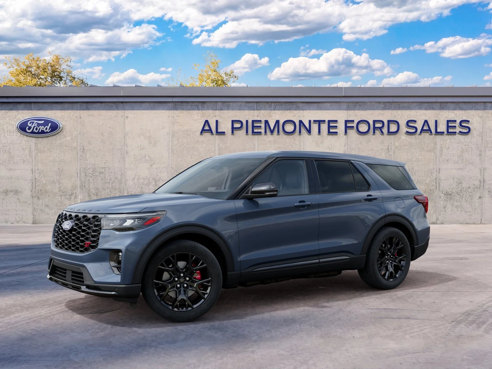 New 2027 Vapor Blue Metallic Ford ST image 1