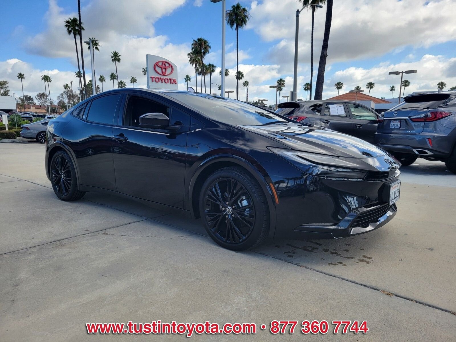 Used 2026 Toyota Prius Plug-in Hybrid Nightshade with VIN JTDACACUXT3058135 for sale in Tustin, CA