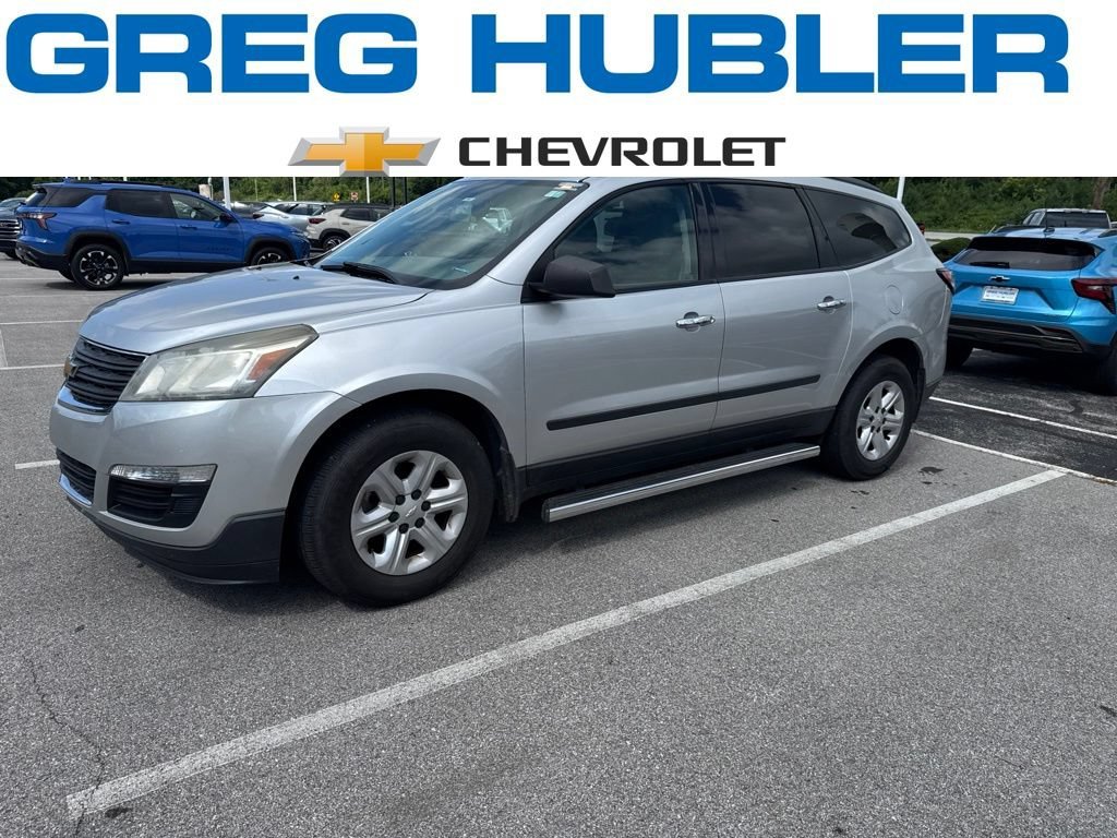 Used 2015 SILVER ICE METALLIC Chevrolet LS image 1