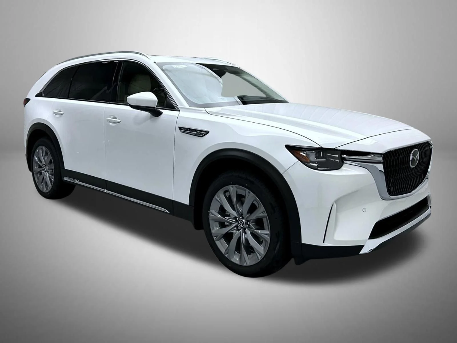 New 2026 Rhodium White Premium Mazda 3.3 Turbo Premium Plus AWD image 3