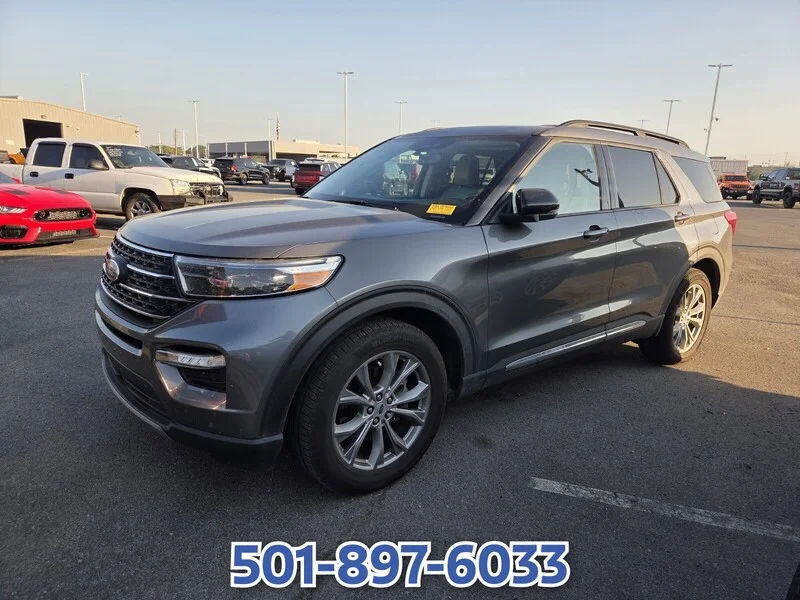 Used 2023 Gray Metallic FORD XLT image 10
