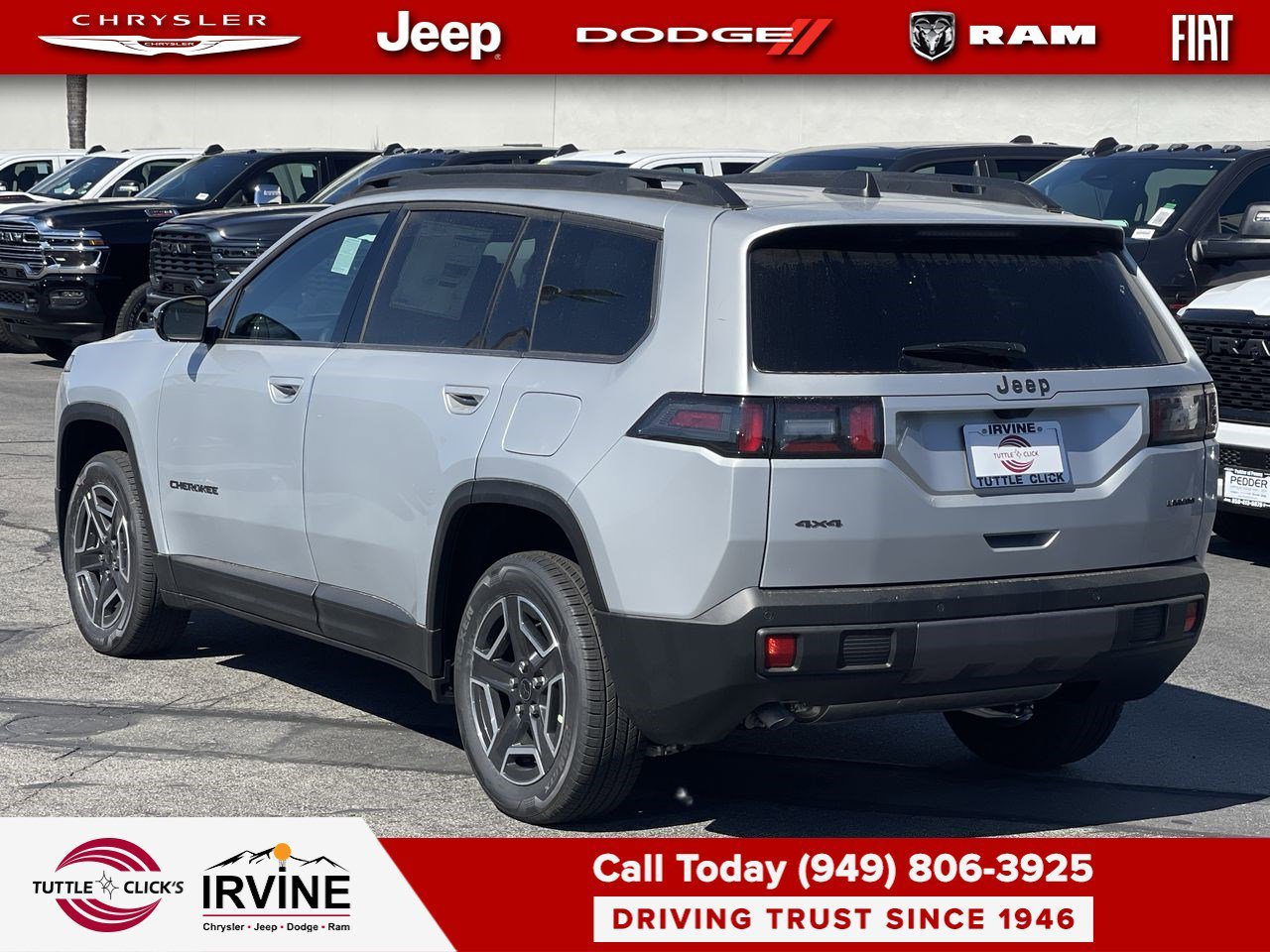 New 2026 Silver Zynith Clear-Coat Exterior Paint Jeep Laredo image 4