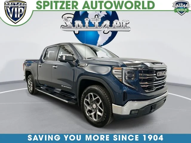 Used 2022 Blue GMC SLT image 1