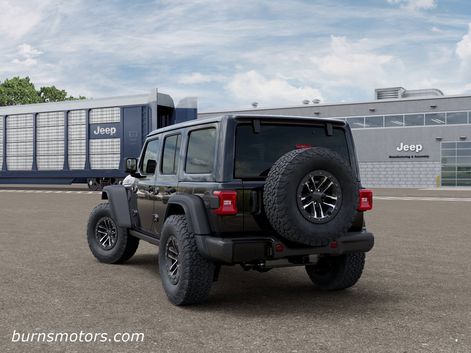 New 2026 Black Clear-Coat Exterior Paint Jeep Moab 392 4-Door image 3