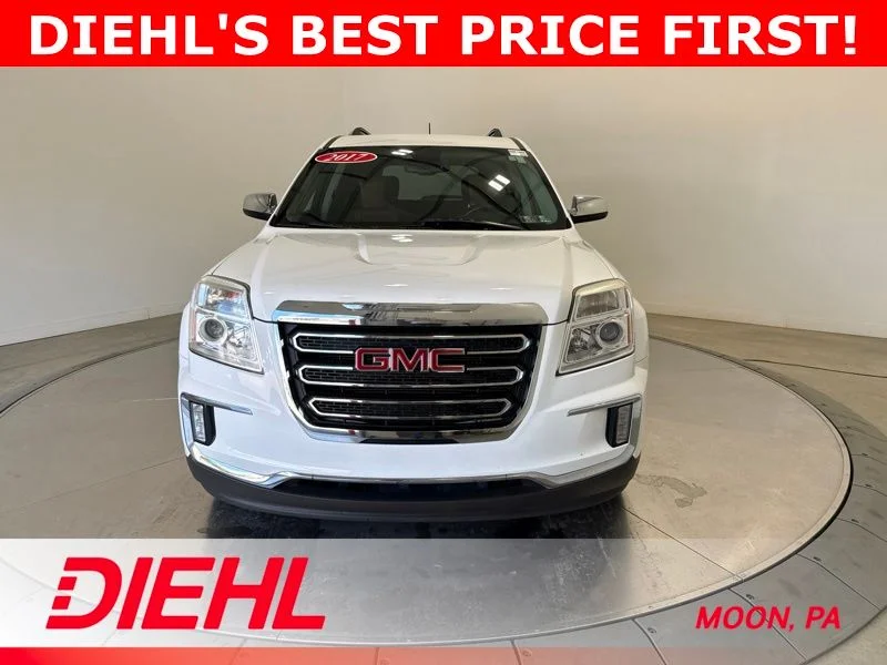 Used 2017 GMC Terrain SLT with VIN 2GKFLUEK2H6345251 for sale in Carnot-Moon, PA