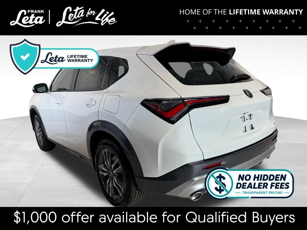 New 2026 Platinum White Pearl Acura  image 3
