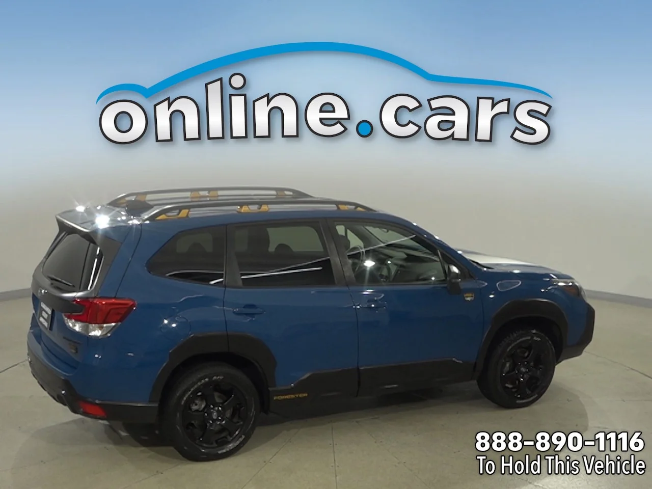 Used 2024 Blue Subaru Wilderness image 4