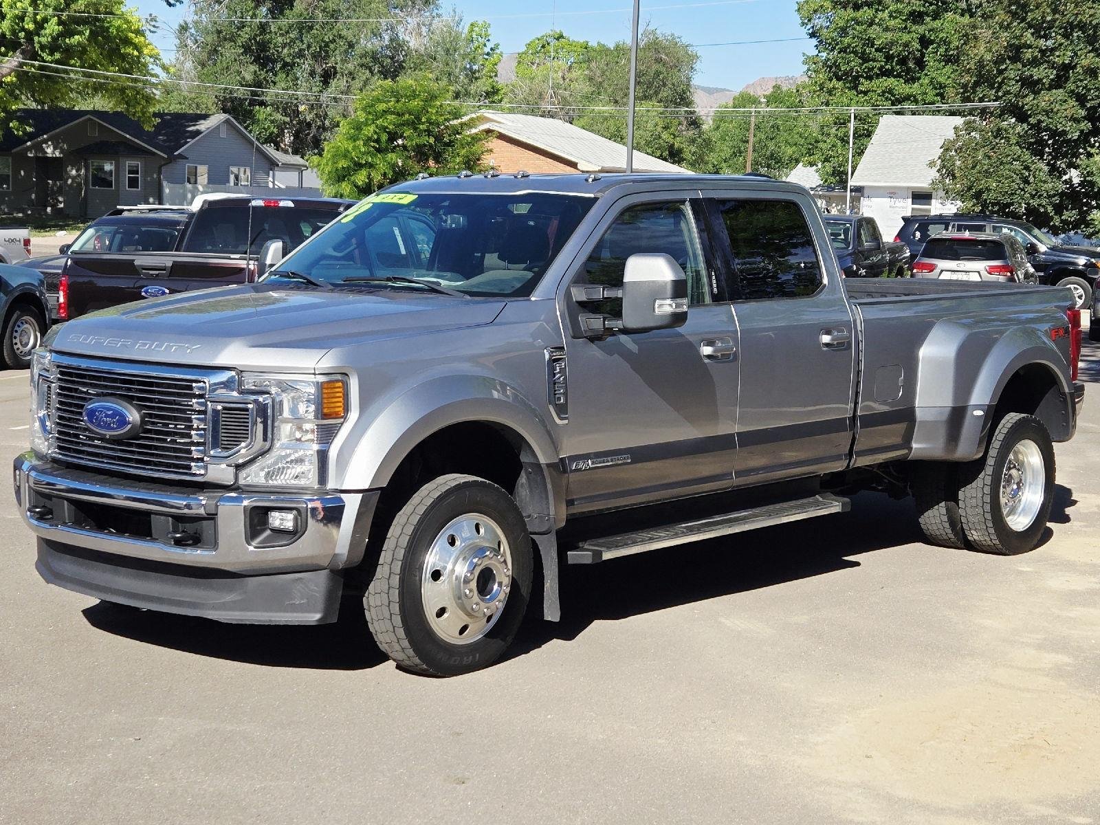 Used 2022 Iconic Silver/Carbonized Gray Ford Lariat image 1