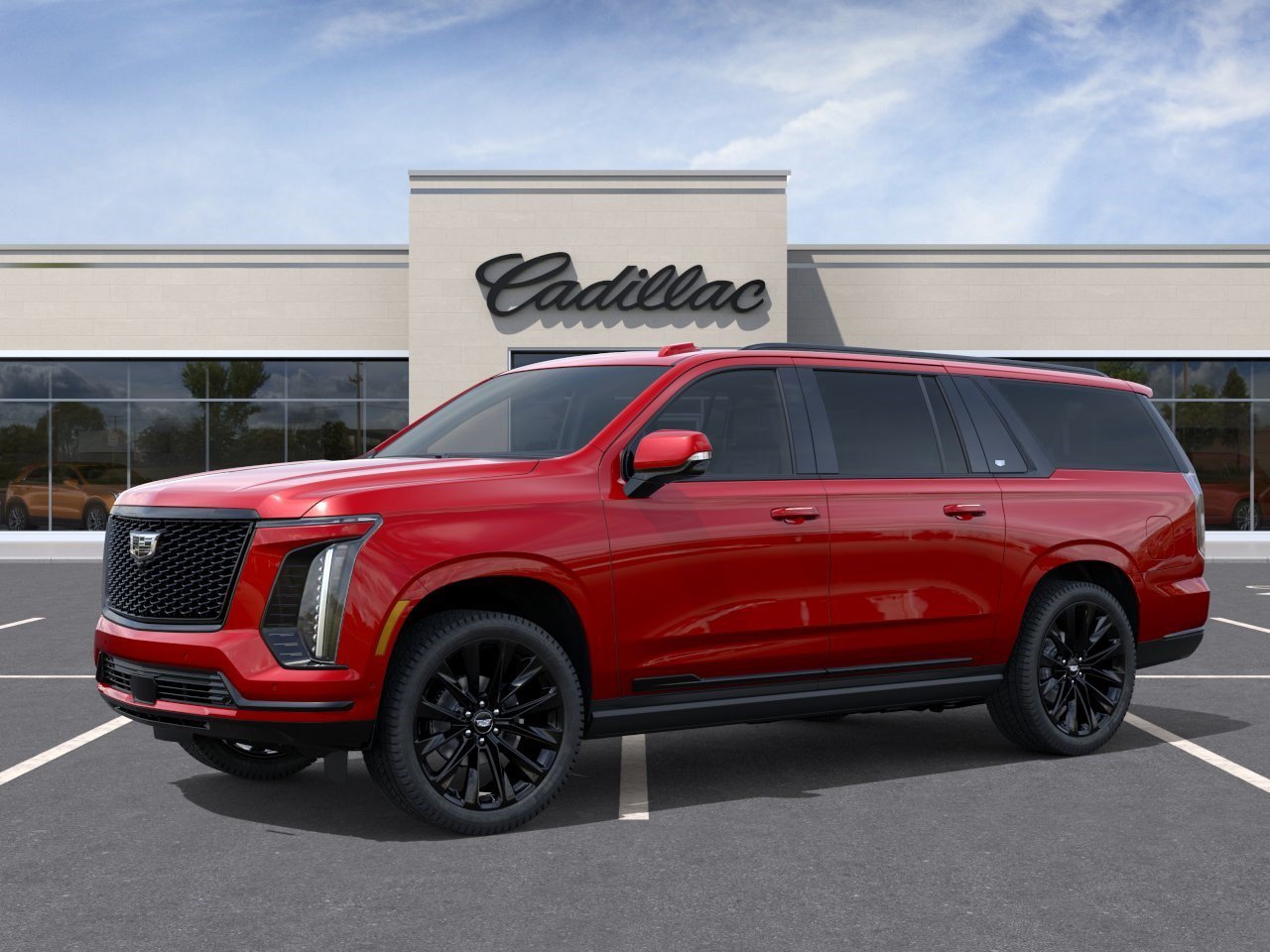 New 2026 Radiant Red Tintcoat Cadillac Platinum Sport image 2